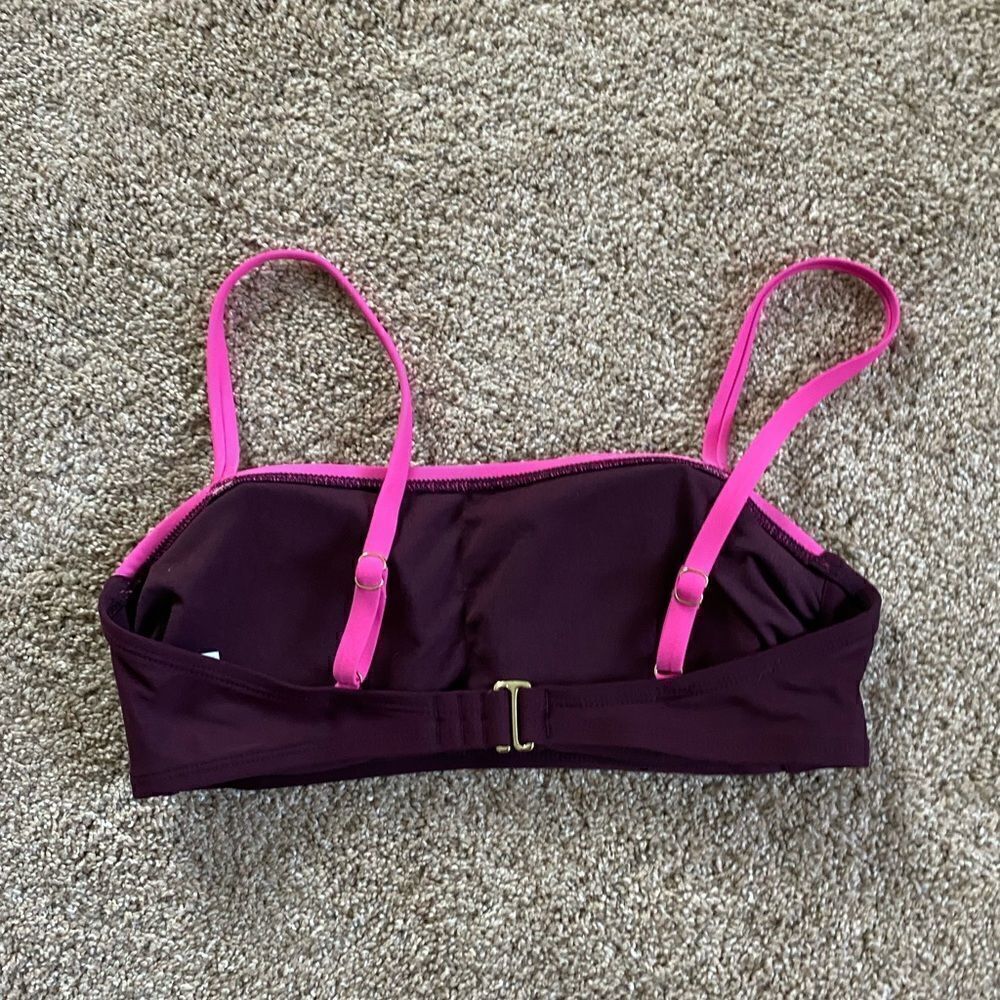Kona Sol Color Block Swim Top - Picture 5 of 8